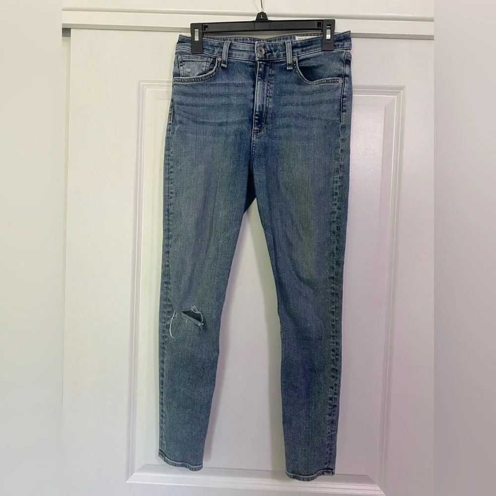 Rag & Bone Nina High Rise Skinny Ankle Pants - Picture 1 of 5